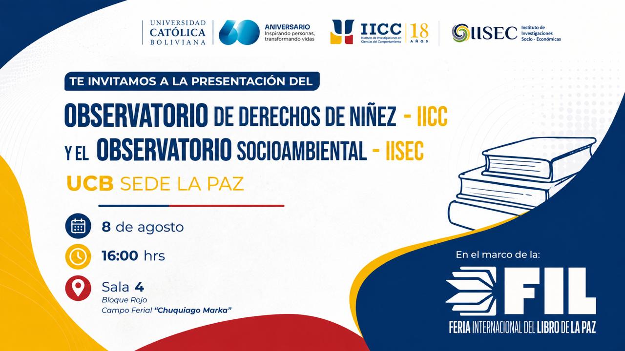 Presentación del Observatorio de Derechos de Niñez y del Observatorio Sociambiental
